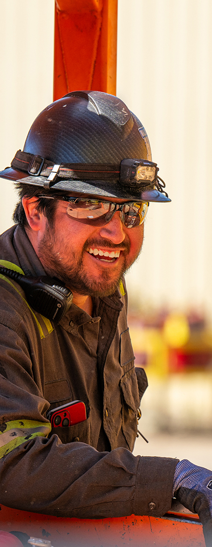 Team member in warehouse